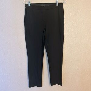 Womens pull on black dress pants size 6.